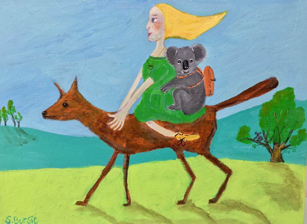 Off on an adventure.
