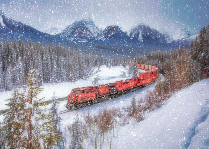 Snowy Mountain Passage
