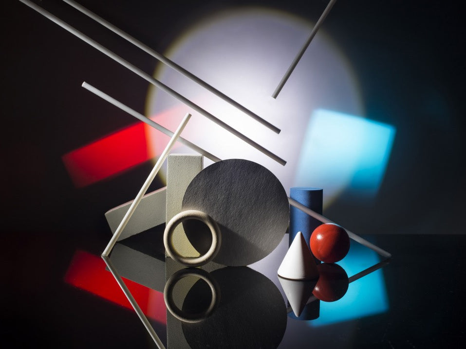 "Space-light suprematism"