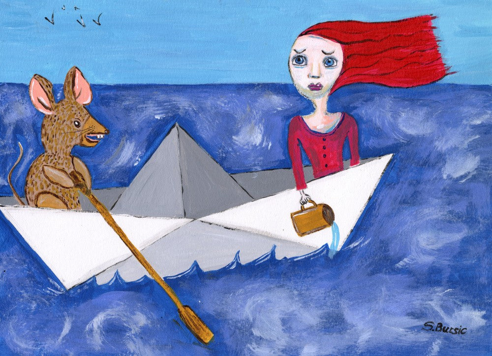 Don't go out in a paper boat with a Rat.