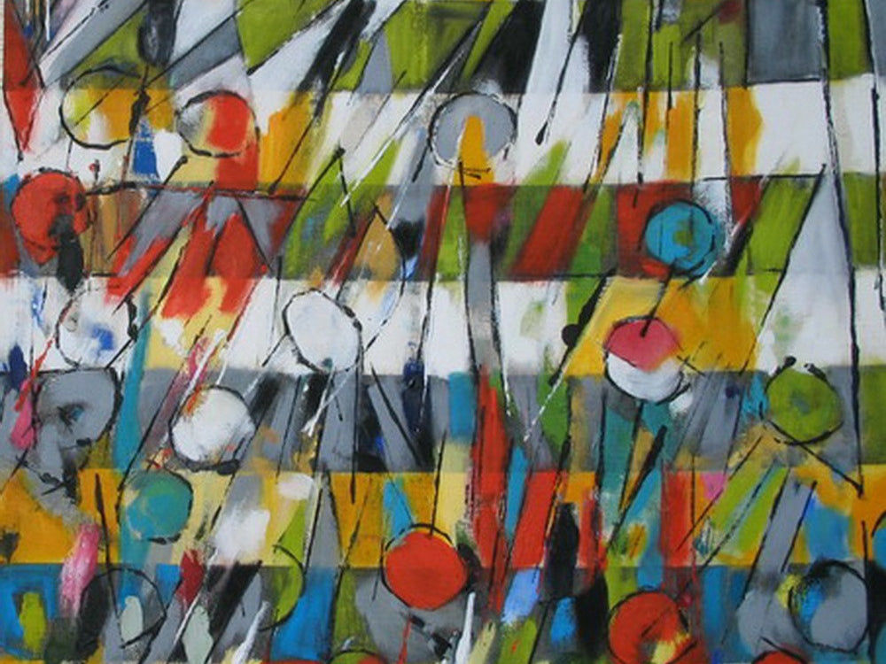 Chaise Longue 17h, 40 X 40 Cm, Huile Sur Toile, Malacots 2007