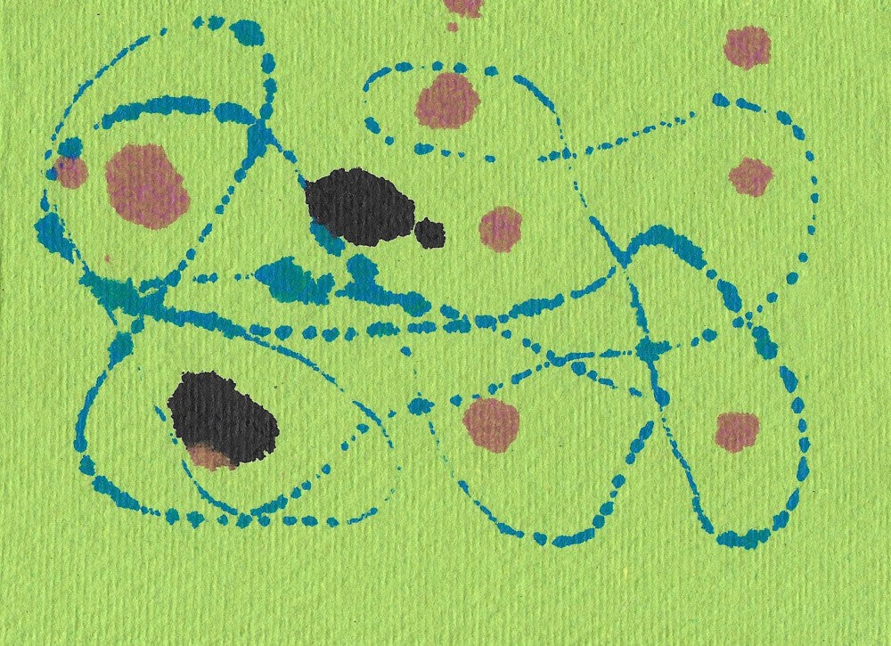 Verspielte Punktlandschaft