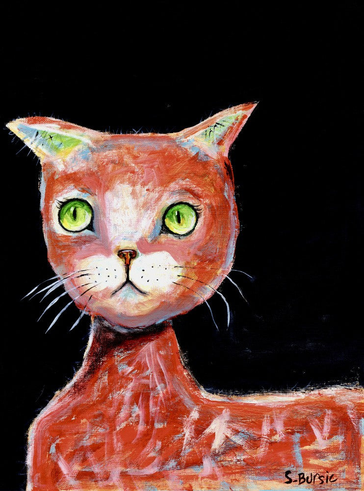 Die rote Katze