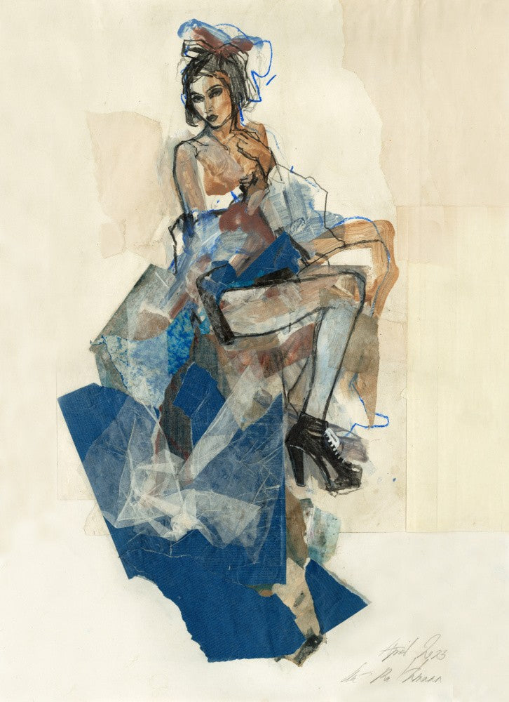 Stylized Woman Silhouette
