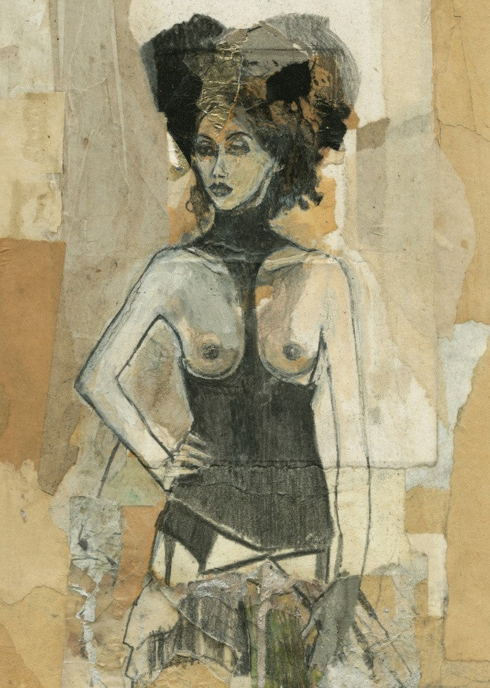  Abstract Female Figure