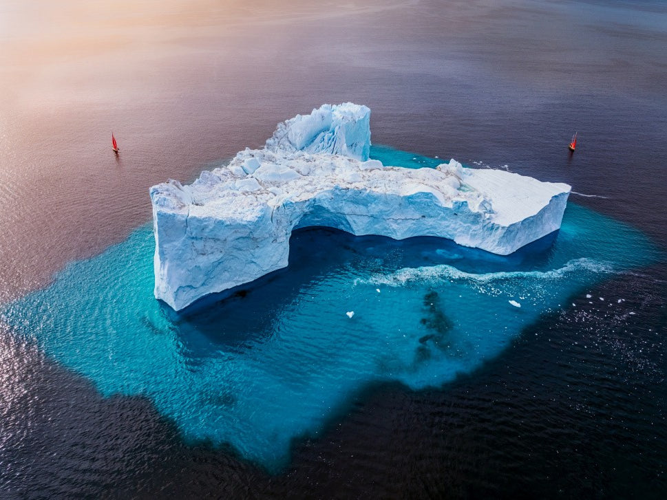 Two Sails and the Iceberg