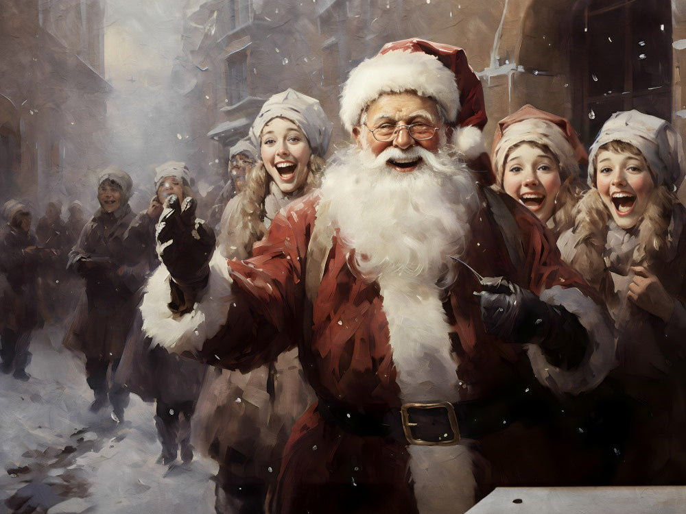 Festive Joyful Parade