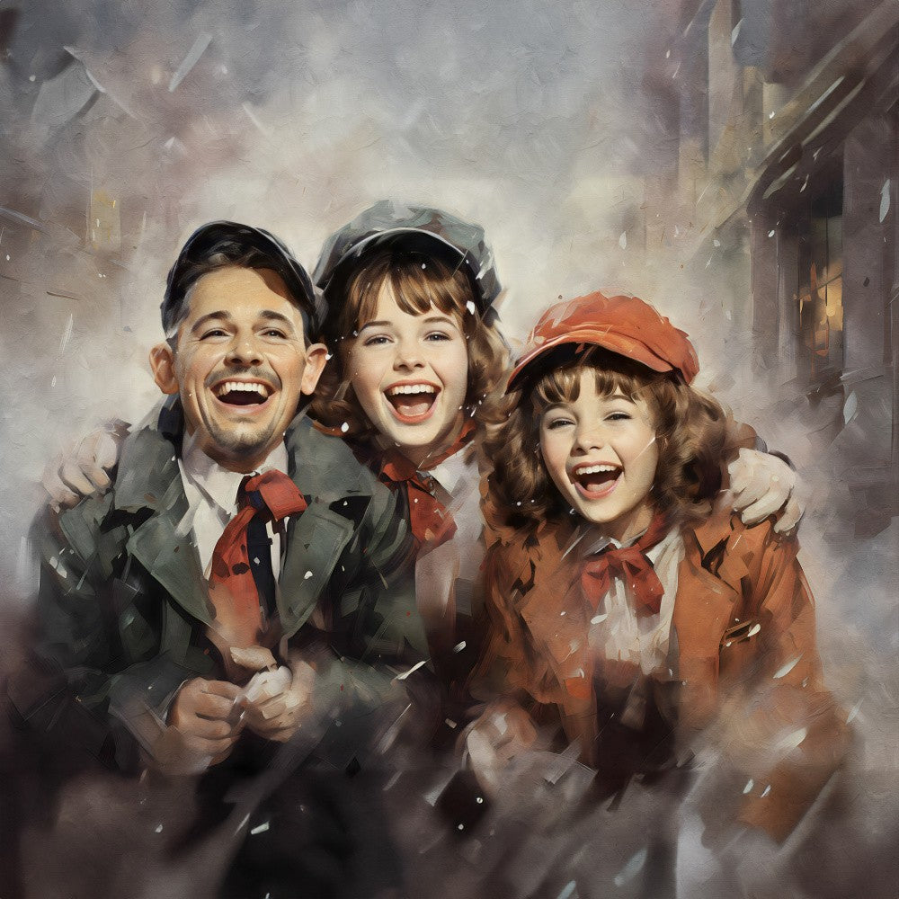 Sourires Hivernaux Joyeux