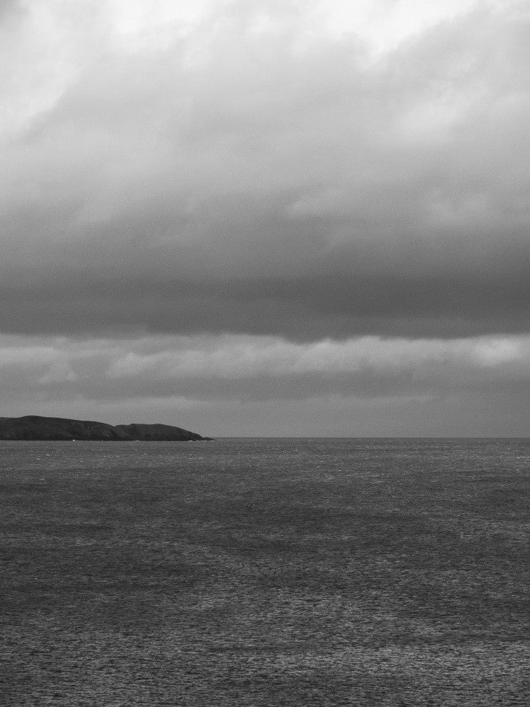 Dramatic Sea b&amp;w