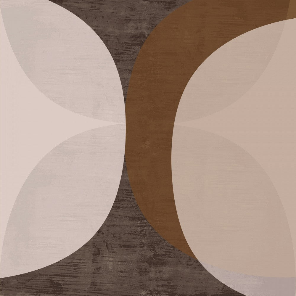 Modern Mocha Abstract Shapes 5