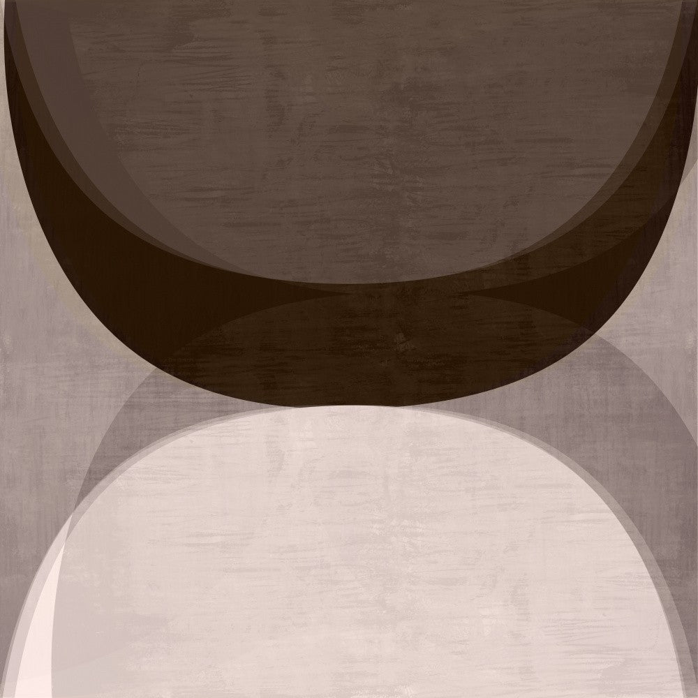 Modern Mocha Abstract Shapes 2