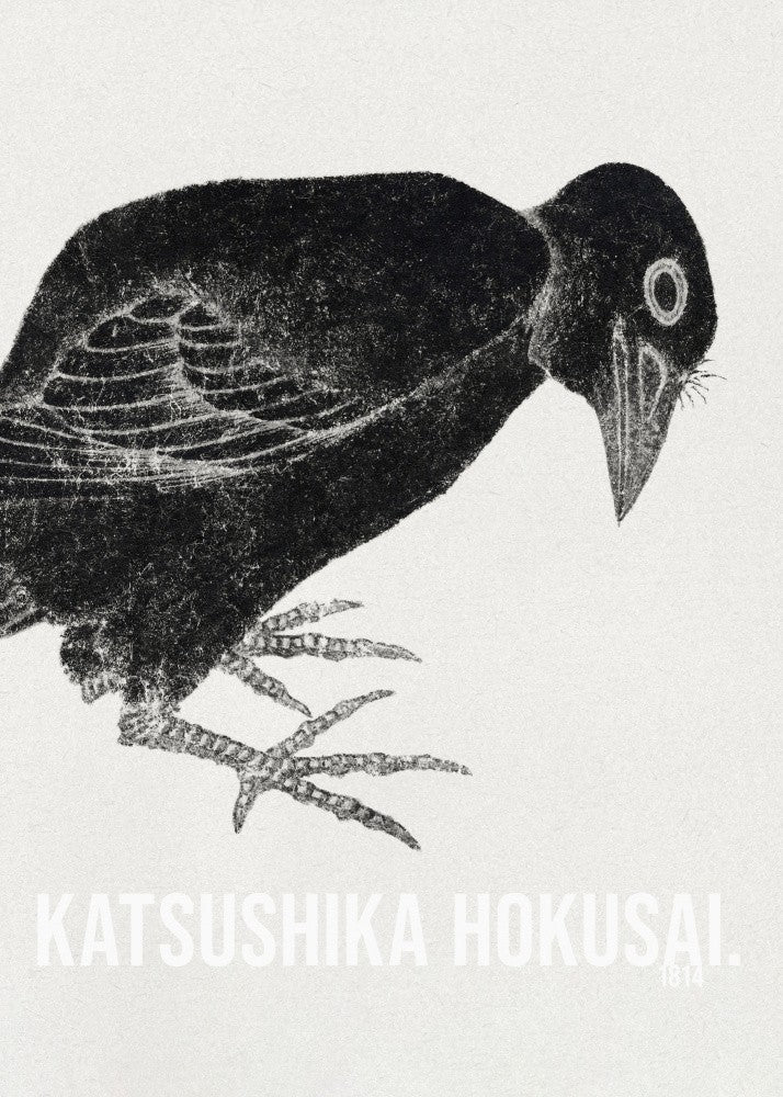 Katsushika Hokusai's Bird 1814