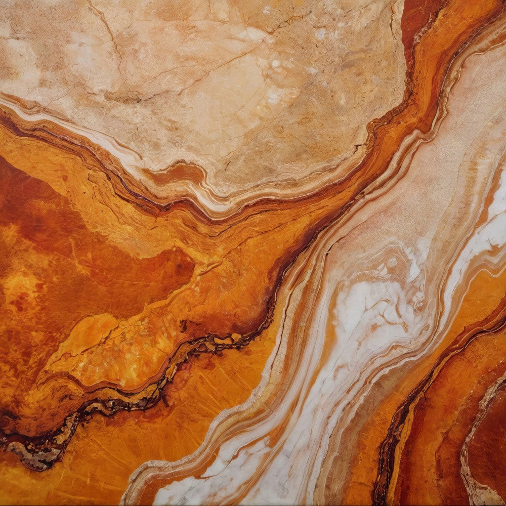 Orange and Beige Marble Textures