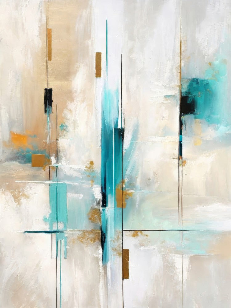 Echoes of Aqua and Gold