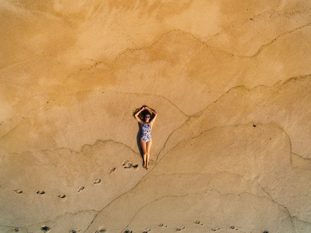 Woman In A Swimsuit