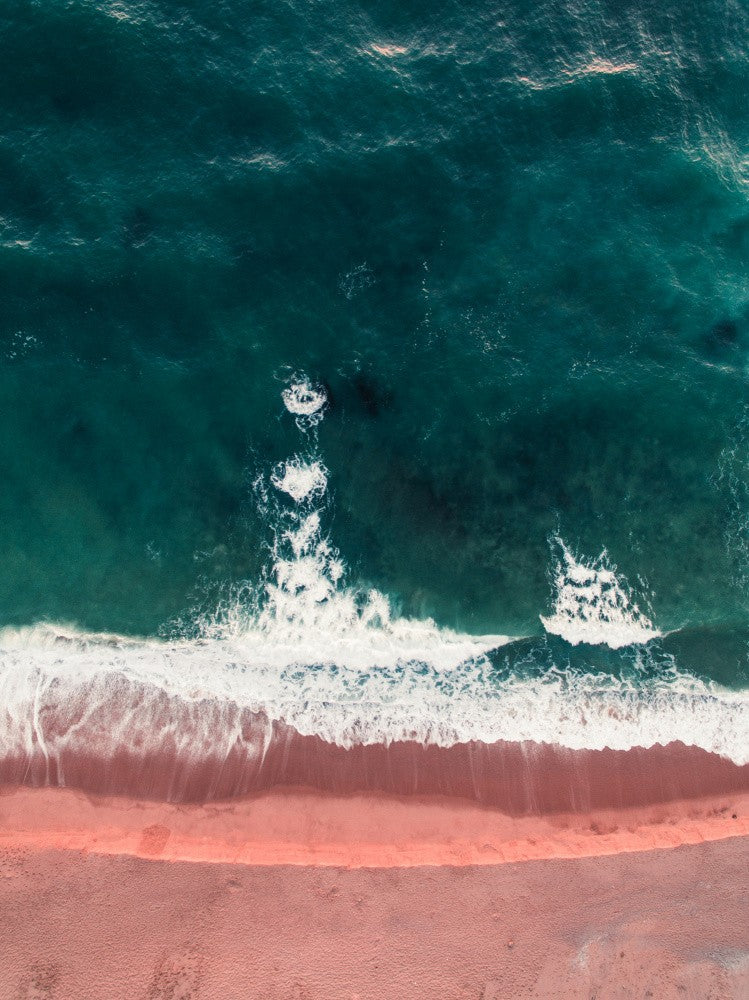 Stunning Beach With Turquoise Waves