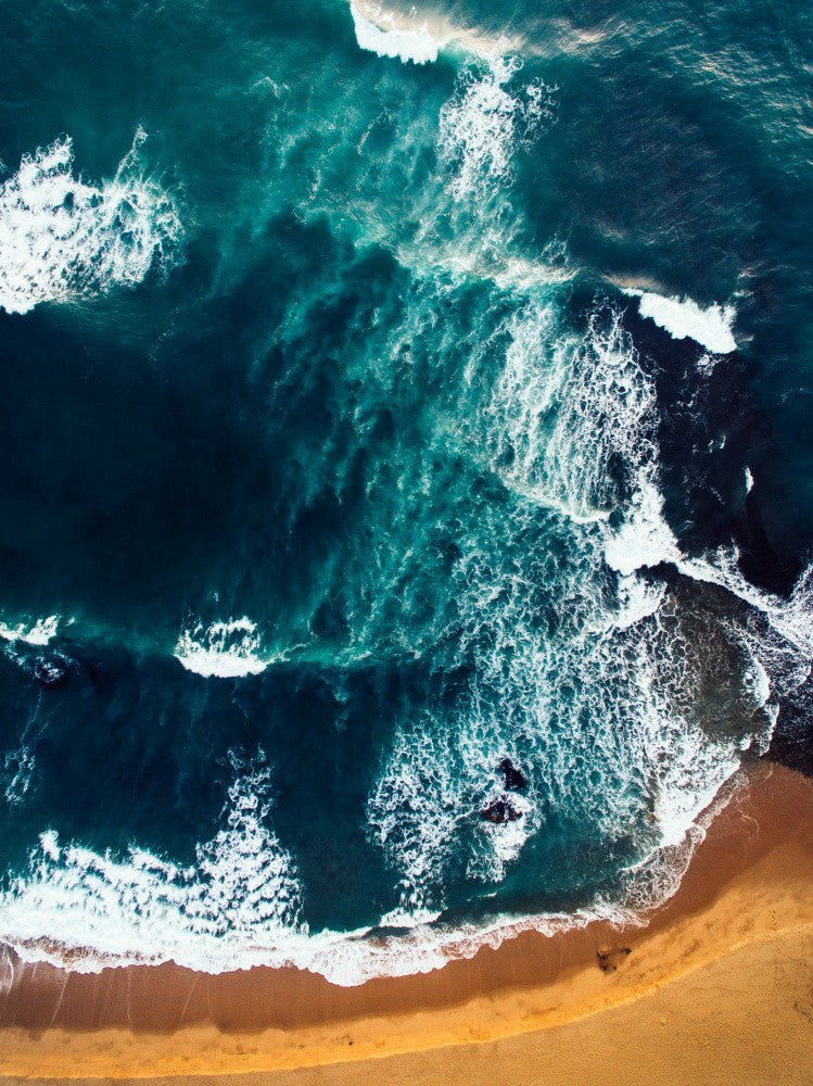 Azure Waves Embrace