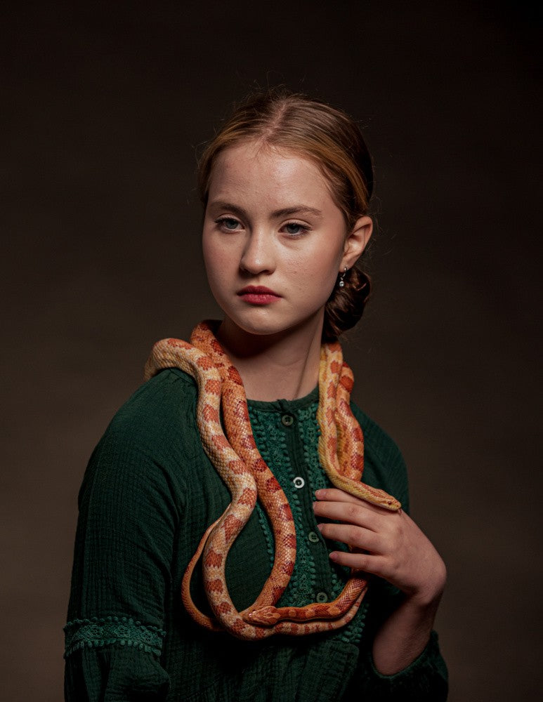 Fine Art - Valeria and snake