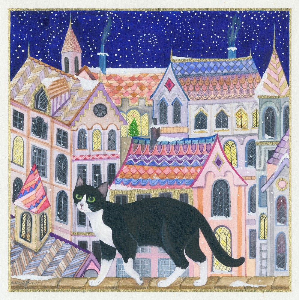 Christmas Eve Cat