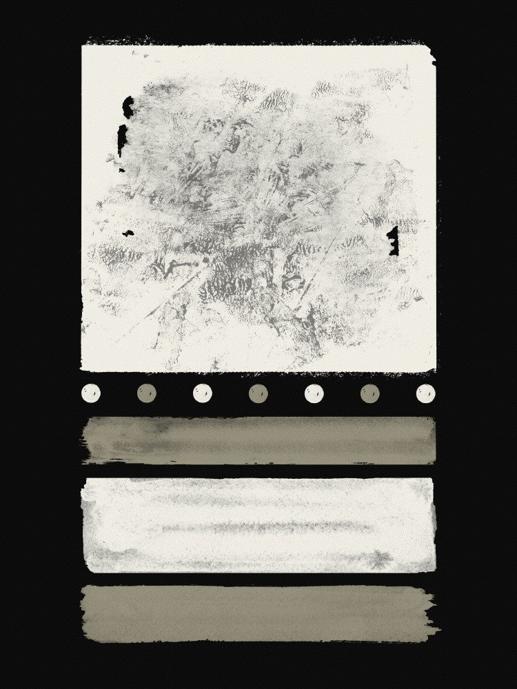 Midnight Cream Delight Abstraction