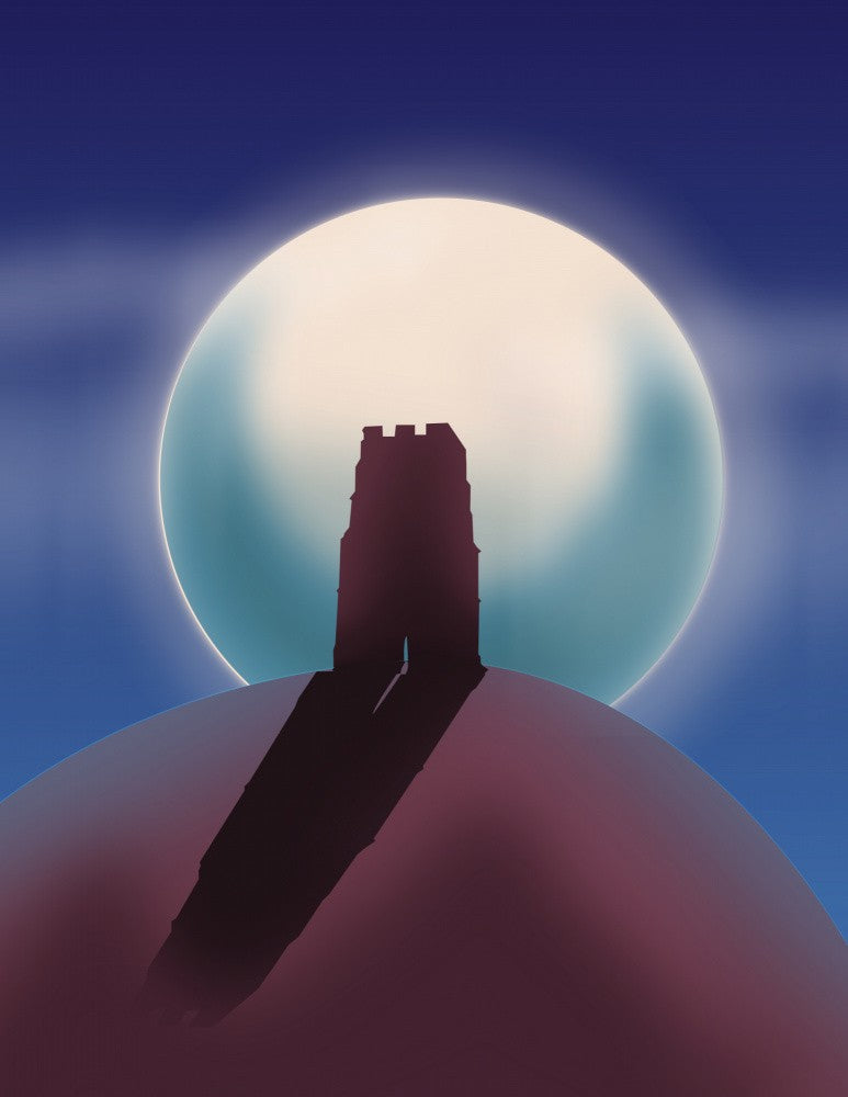 Moonlit Tower Shadow