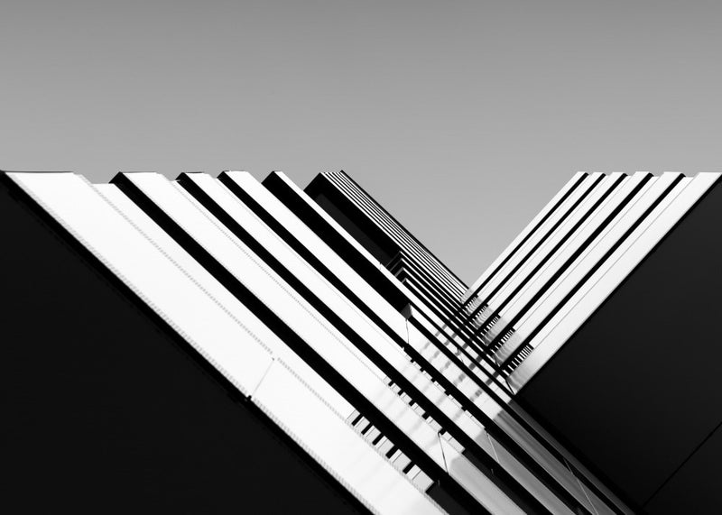 Lines & Reflections II B&W