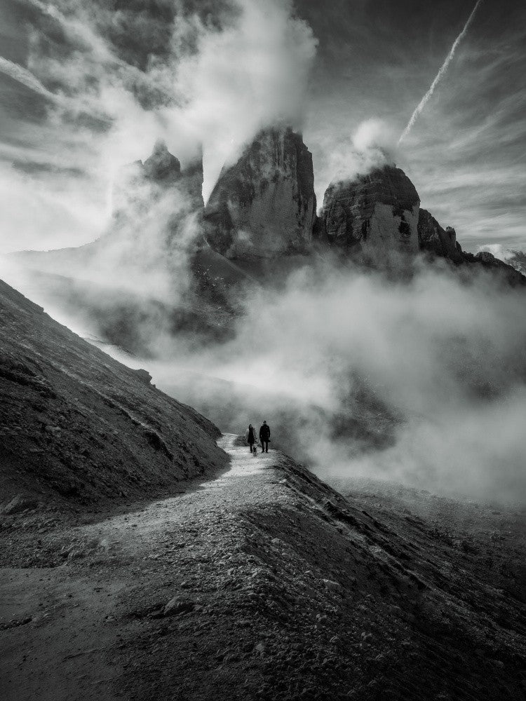 Walking in Dolomiti wonderland