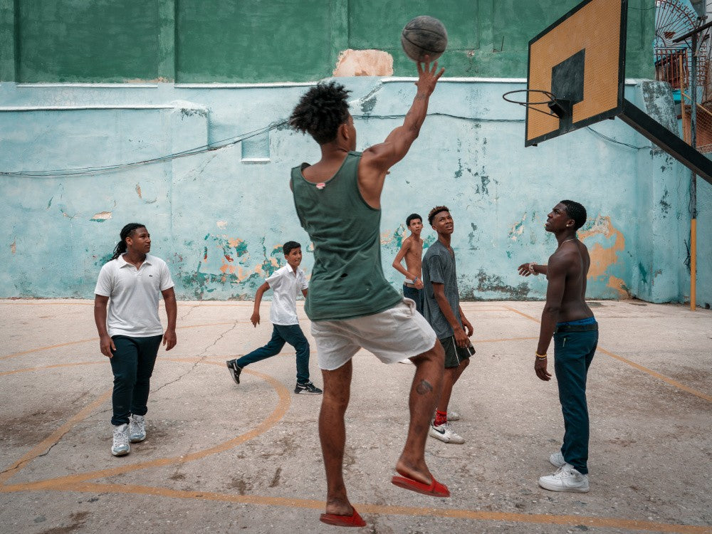 Flying Basketball