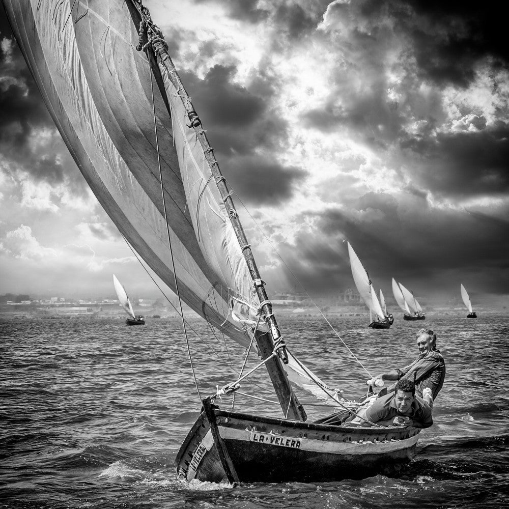 Sailboats and Light XI