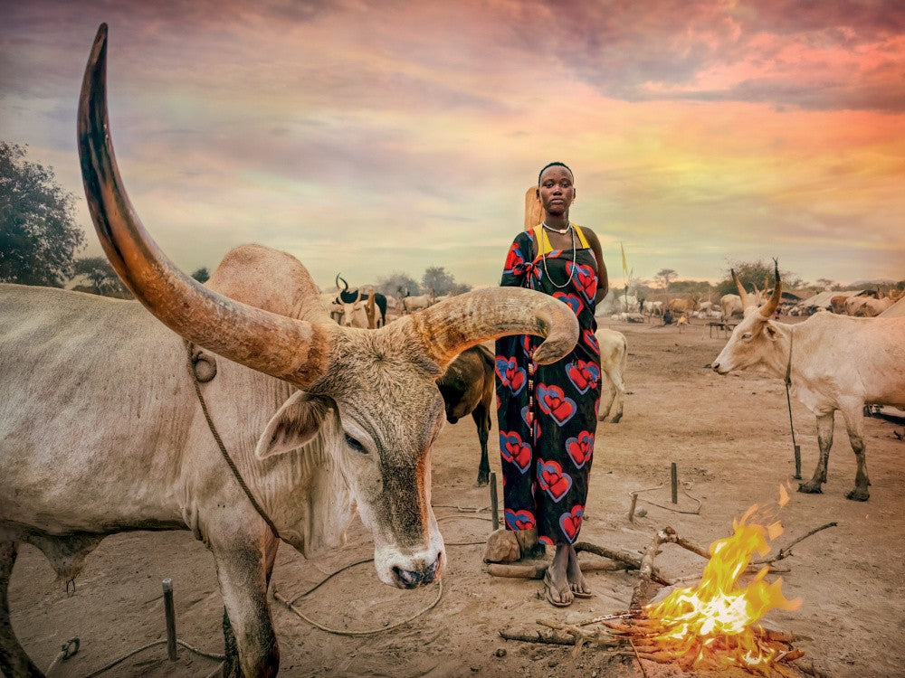 Sunset girl Mundari