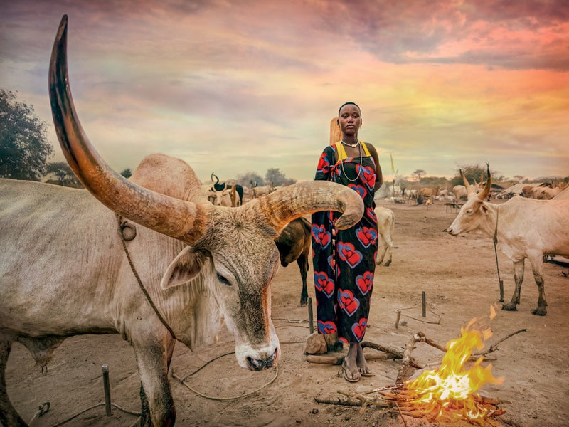 Sunset girl Mundari