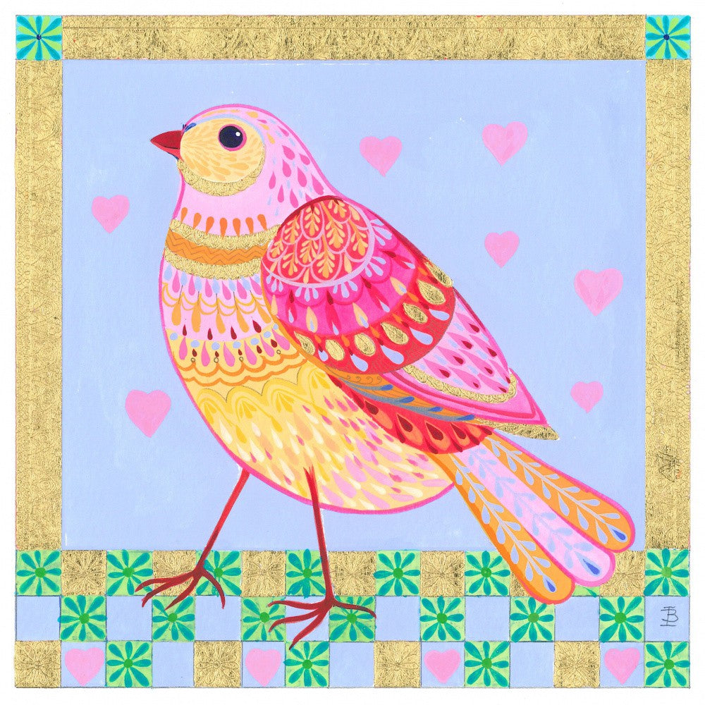 Art Colors Gilded Bird