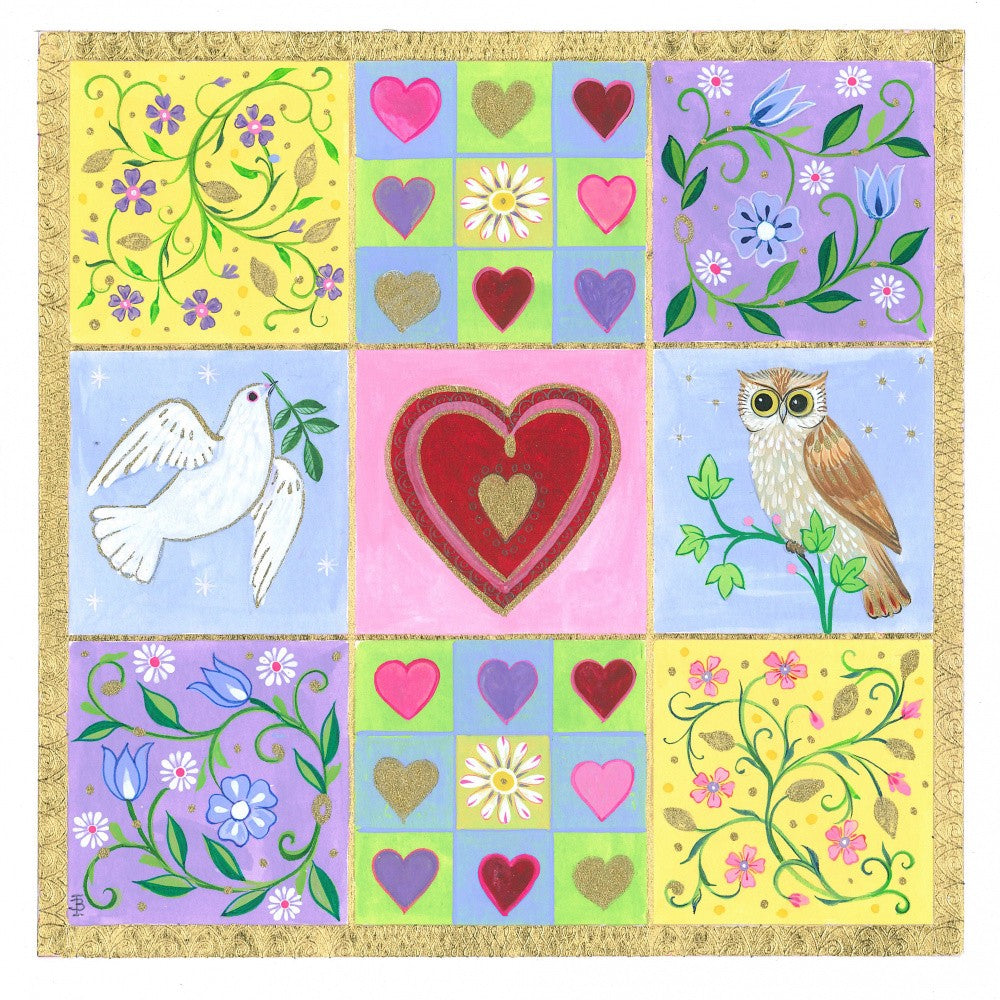 Art Colors Love and Peace