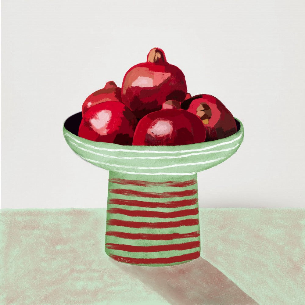 Pomegranate fruit bowl