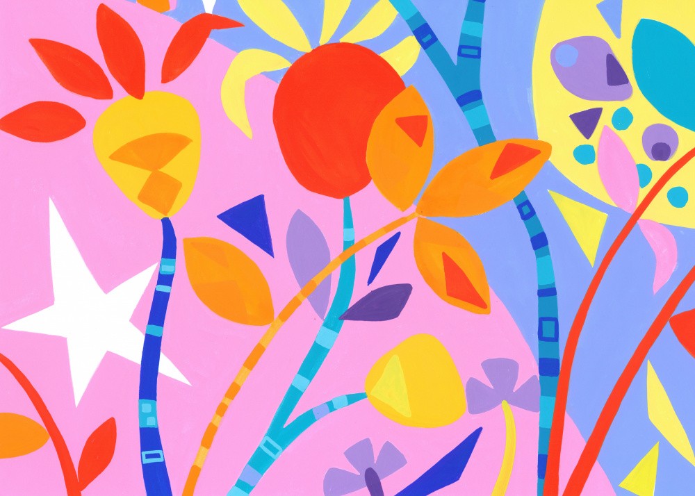 Vivid Colors and Delicate Petals