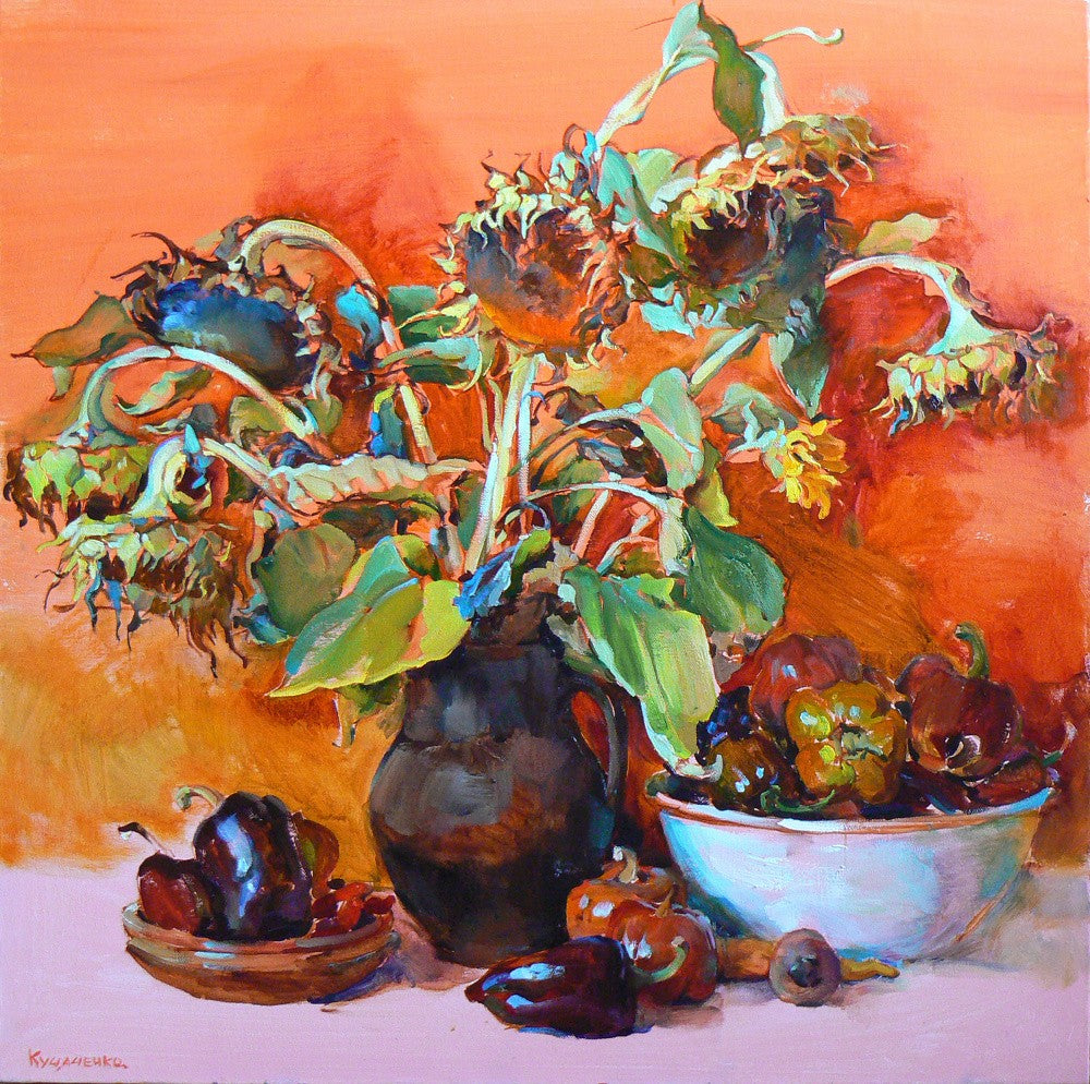Bouquet of sunflowers