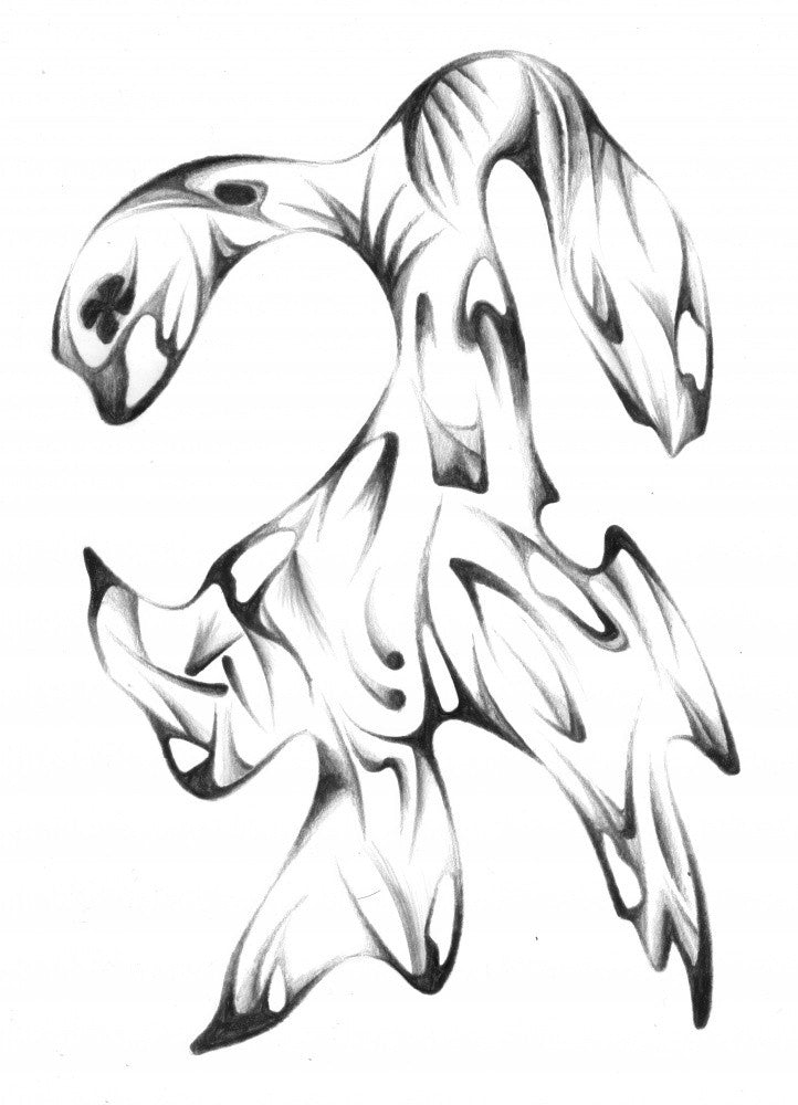 Abstraction Art Drawing Sketch 24