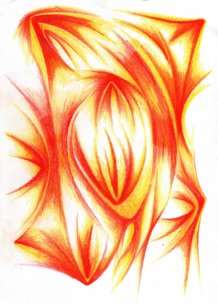 Abstraction Art Drawing Sketch 25