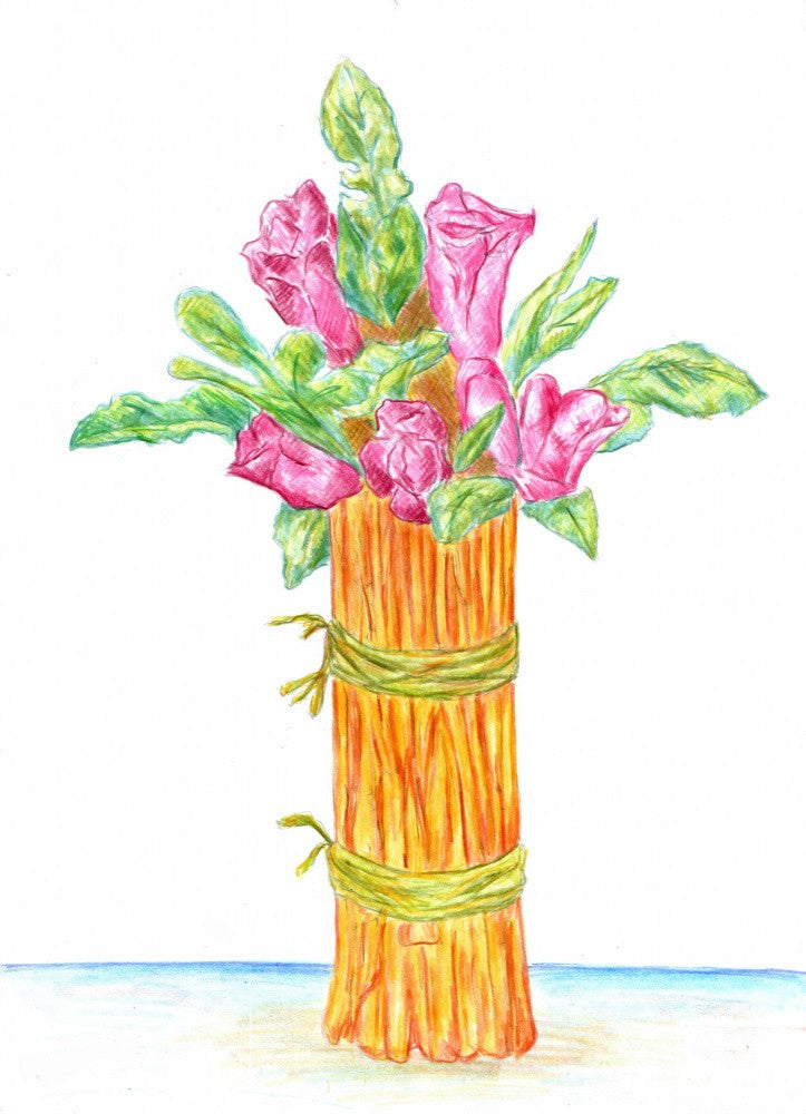 Flower Art Drawing Sketch 11