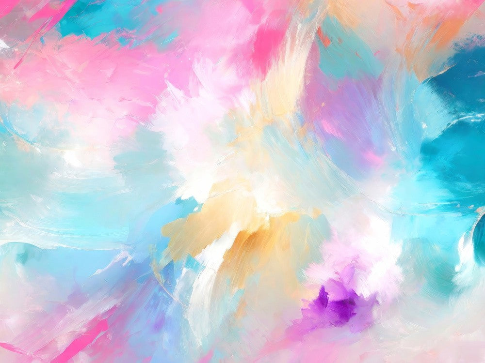 Swirling Mix of Pastel Colors