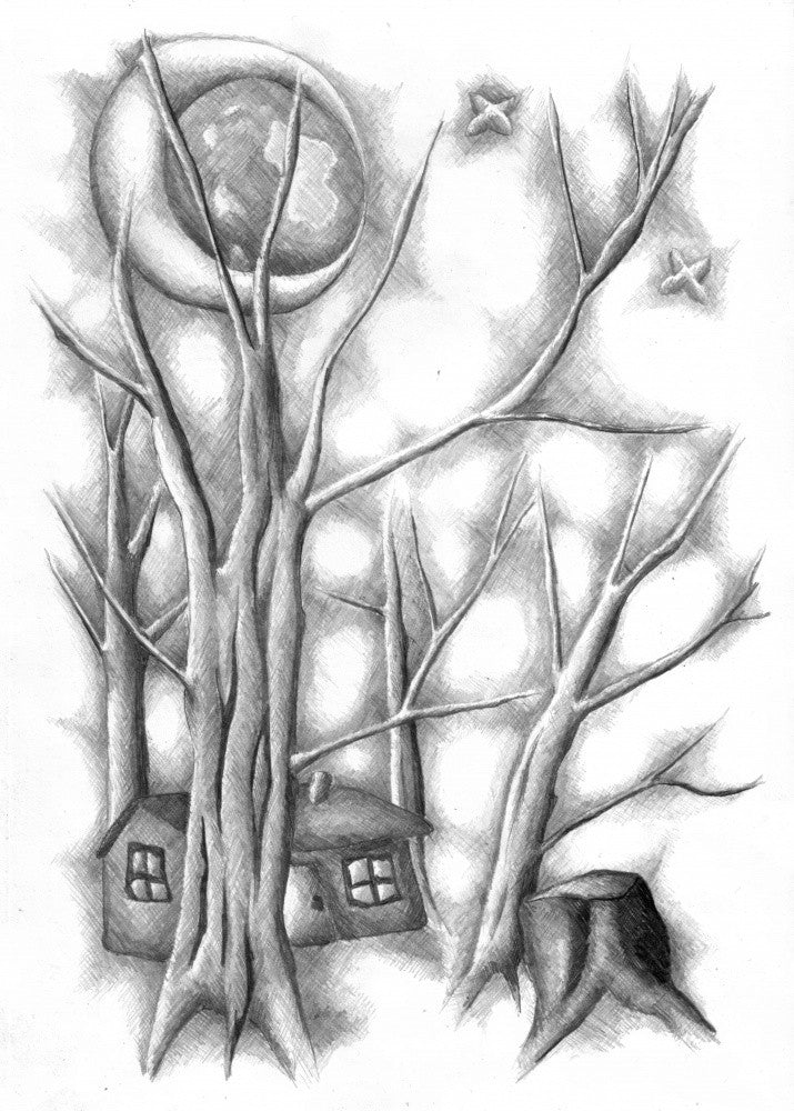Surreal Fable Art Drawing Sketch 9