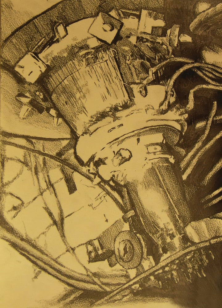 Stillleben Kunst Zeichnung Skizze 162