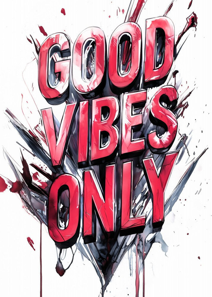 Good Vibes Only Poster