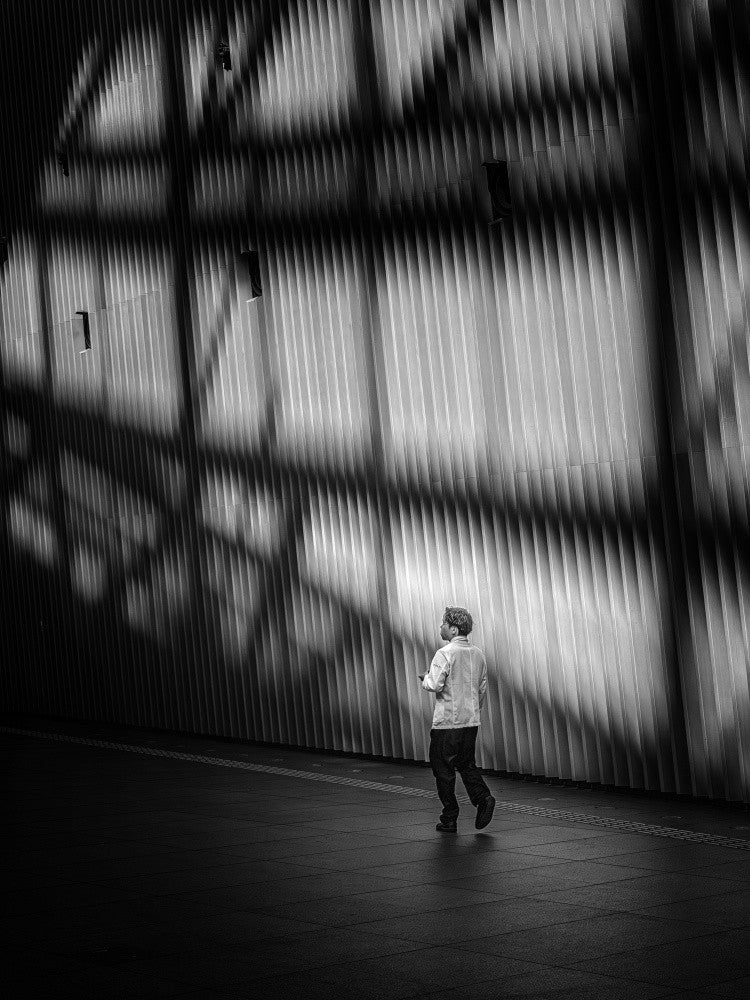 Light and shadow on the wall