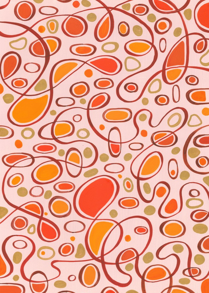 Swirling Autumn Hues