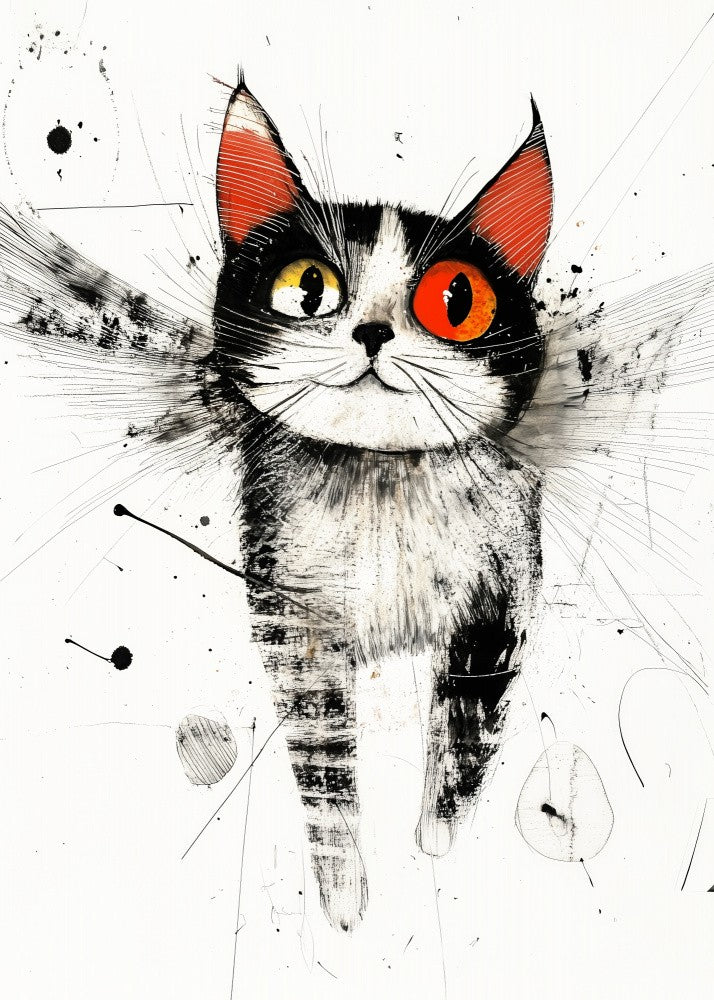 Drawing Cat Animal Art (3)