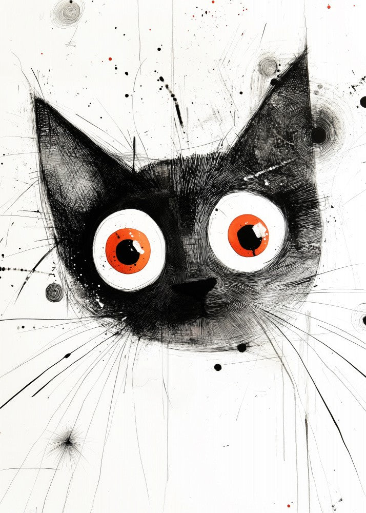 Drawing Cat Animal Art (7)