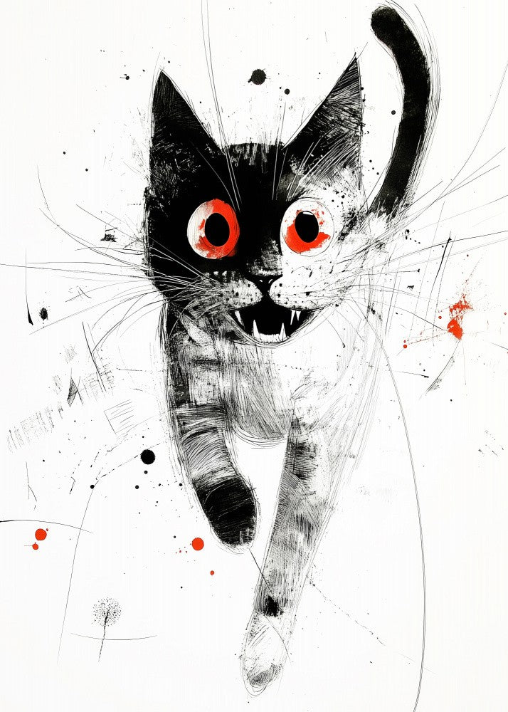 Drawing Cat Animal Art (9)