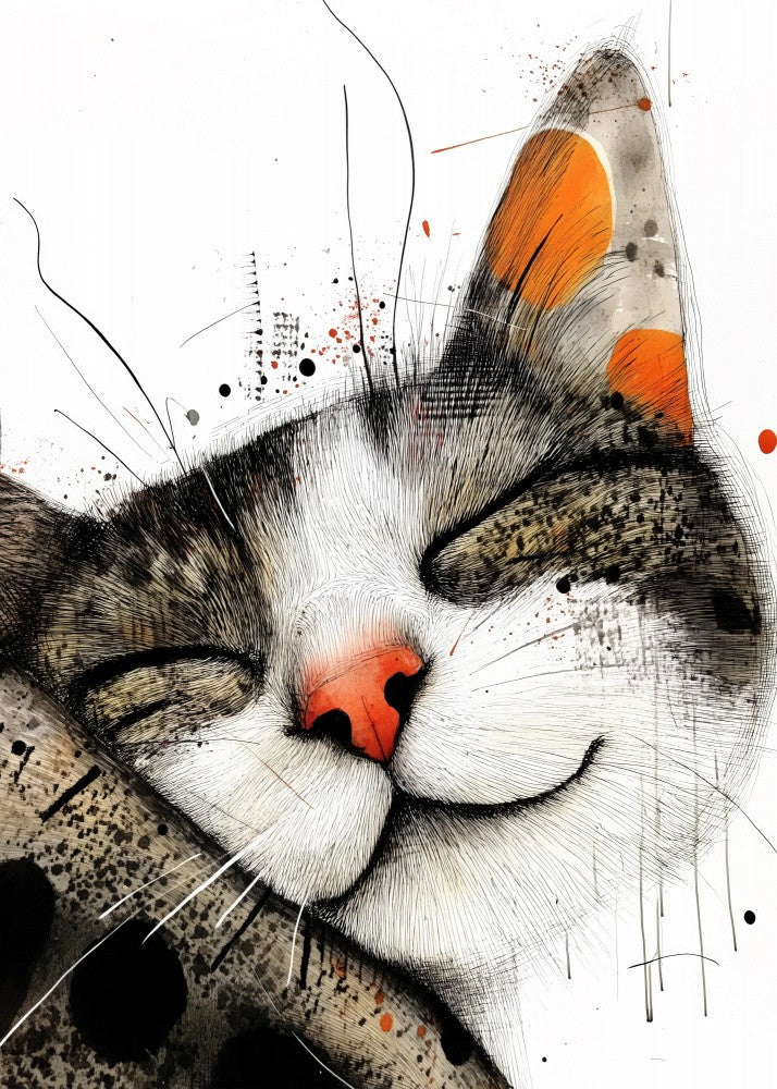 Drawing Cat Animal Art (14)