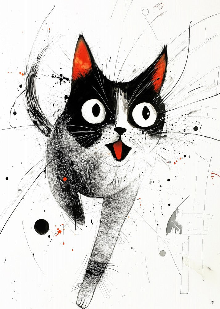 Drawing Cat Animal Art (17)
